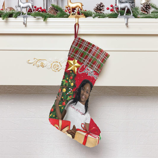 Custom Sequin Christmas Stocking